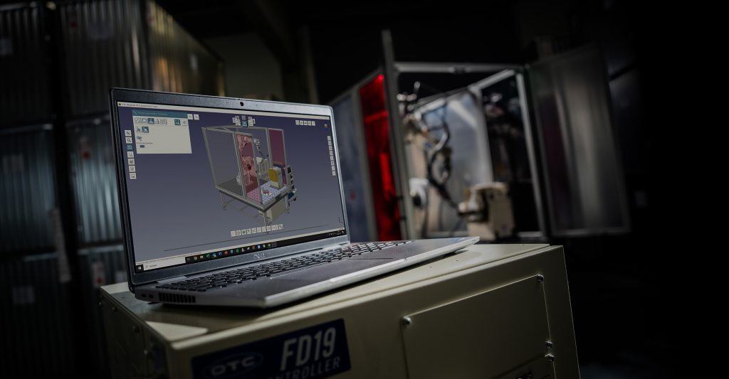 Offline robot programming system for welding automation